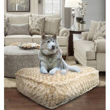 Powhattan Puprug Runner Faux Fur Memory Foam Dog Mat