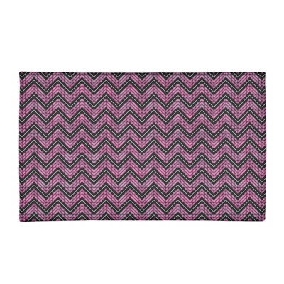 Chenille Chevron Indoor Rug