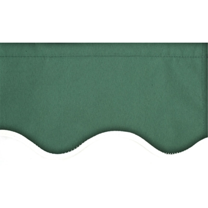 Tissu de remplacement pour auvent rétractable ALEKO, Vert classique, l 12 pi x P 10 pi