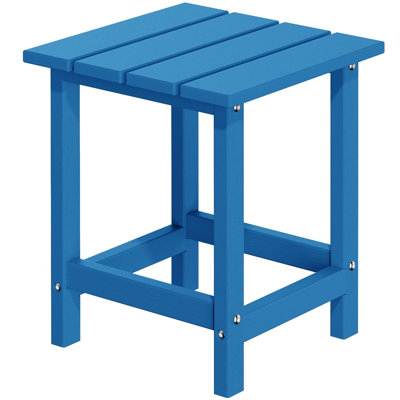 Table de bout Adirondack - Table d'appoint d'extérieur résistante aux intempéries pour patio