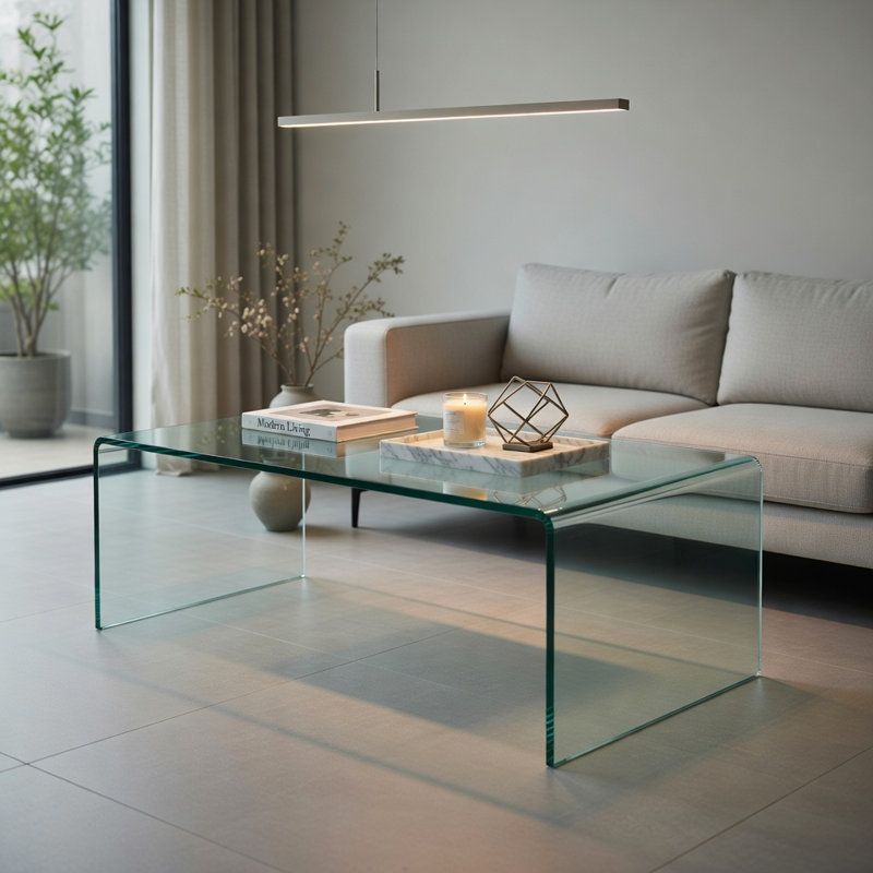 Glass Top Coffee Table