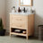 Burfield 30" Single Bathroom Vanity Set with Rectangular Undermount Sink-97945605-97945606-97945612