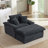 Accent Armchair With Ottoman-442978185