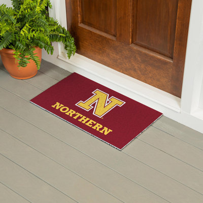Tapis polychrome en PVC, 16 po x 28 po, Northern State University