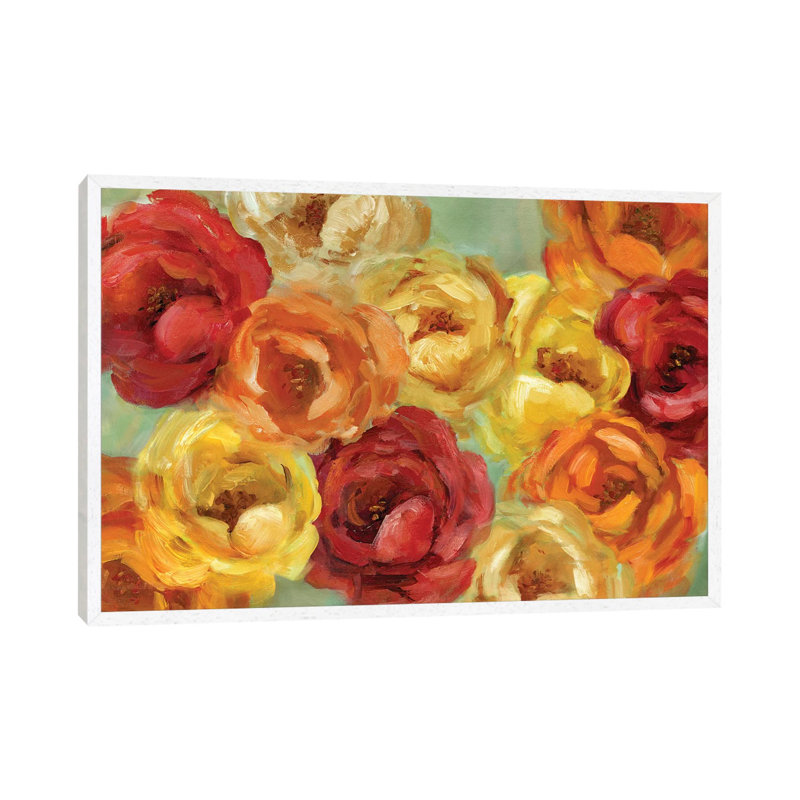 Peak of Summer 1 Piece Wall Art on Canvas, 152.5 cm H x 101.5 cm W, White Framed