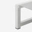 Chaise longue d'extérieur réglable à 5 niveaux 2 pièces, structure en aluminium durable et filet en textilène, parfaite pour le patio / la piscine