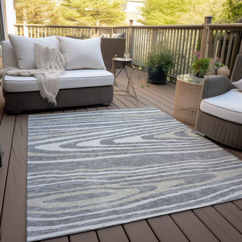 Tapis extérieur Aquaisha, Rectangle 2 pi 6 po x 3 pi 10 po