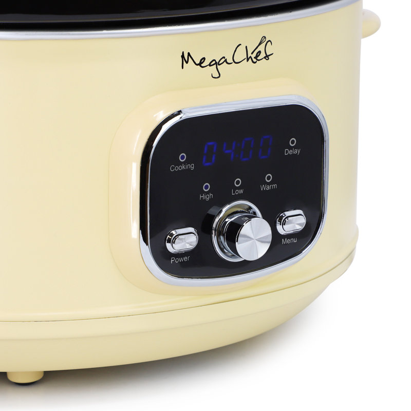 Mijoteuse électrique 3,5 litres MegaChef en ivoire