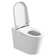TC-2AE Smart Toilet With Built-In Bidet, Pump-Assisted Flush, Auto Open/Close Lid