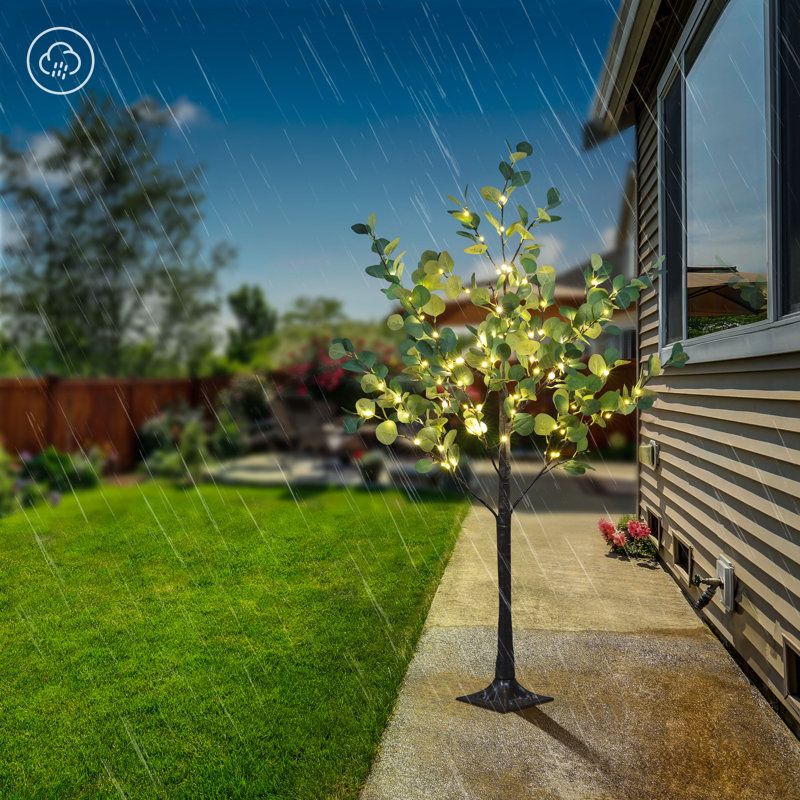 60'' Faux Eucalyptus Tree in Freestanding
