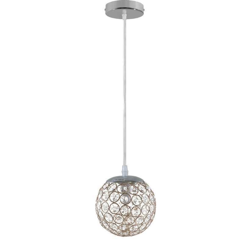 Crossman 1 - Light French Gold Pendant