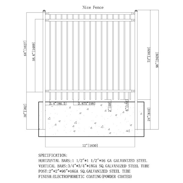 Dimensions du produit