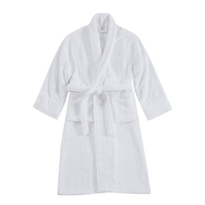 Borghese Roma Luxe Cotton Zero Twist Bath Robe in Large/Extra Large in Gift Box