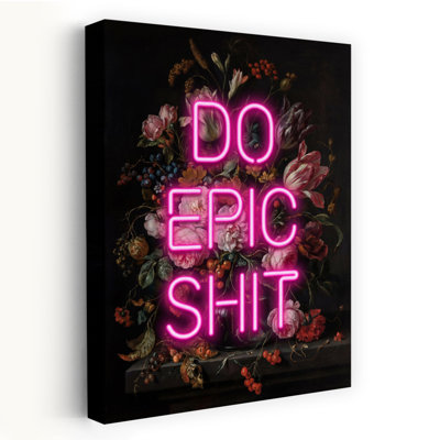 «Do Epic Shit», art mural contemporain