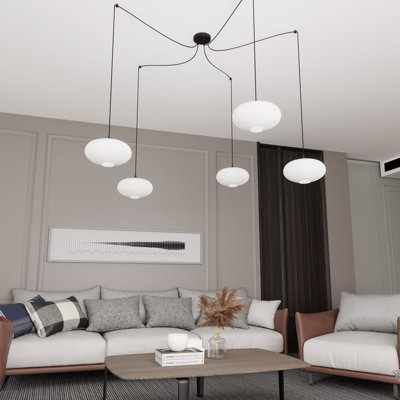 Sartore 5 - Light Matte Black Pendant