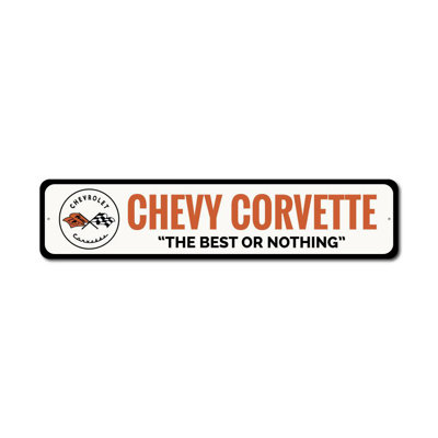 Enseigne emblème Corvette