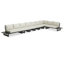 Canapé modulaire d'extérieur avec coussins Kirit 212-88140412-88140413