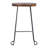 Criss Solid Wood Accent Stool