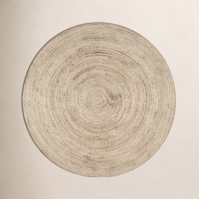 Natural Hand-Woven Jute Rug