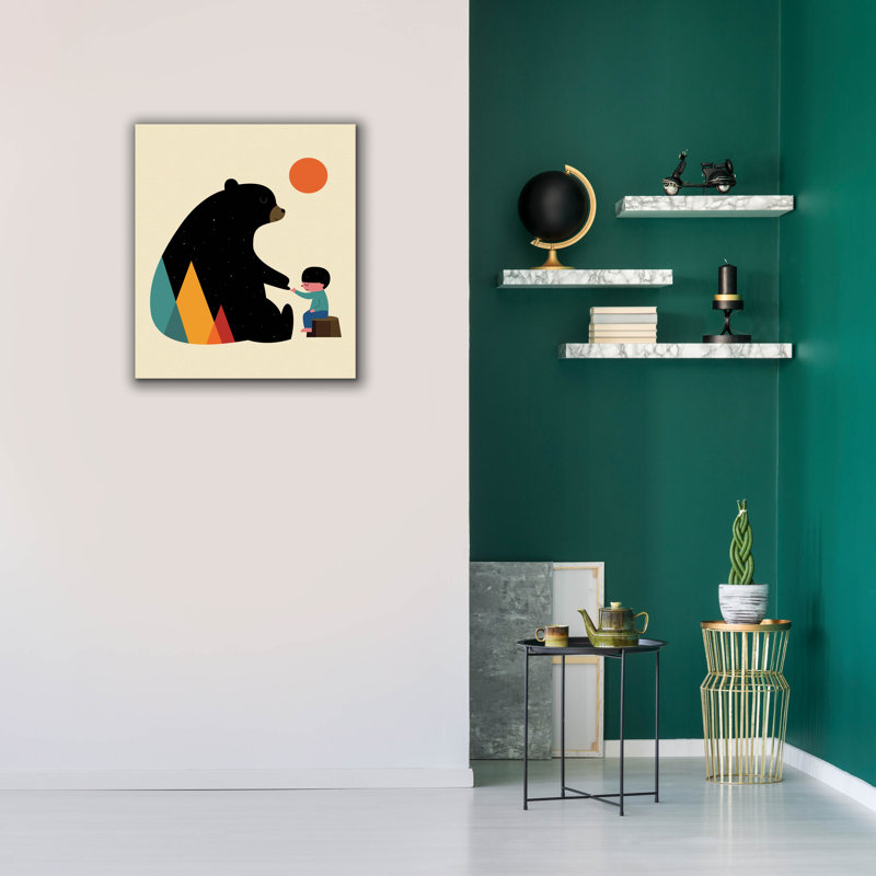 «Promise» par Andy Westface, H 30 po x l 26 po x P 1,5 po