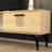 Catena Modern TV Stand in Sapphire Oak, 59.1 x 17.6 x 11.6 inches | 100% Melamine Coated Particle Board, Thickness: 0.7 inches | Stylish & Functional Design for Living Room & Entertainment Areas, Durable & Elegant-108050958