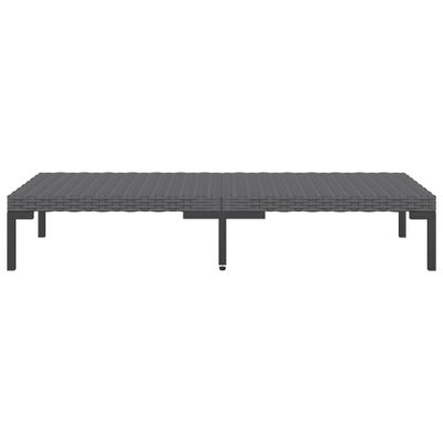 Table basse en rotin