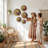 Boho-style Multicolor Kansgrass Wall Mat (set Of 5)