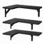 Wood Corner Shelf