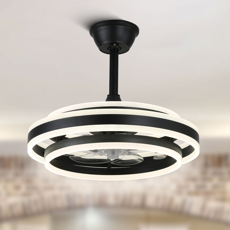 Wyeth 20" Dimmable Ceiling Fan with LED Light and Remote