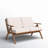 Jose Solid Wood Acacia Outdoor Bench