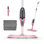 Swan SWFC1000QOCN Lynsey Queen of Clean Spray Mop with Wet Mopping Pad. Dry Dusting Pad, Soft Abrasive Pad, Cleaning Tool and 500ml Anti-Leak Bottle, Pink