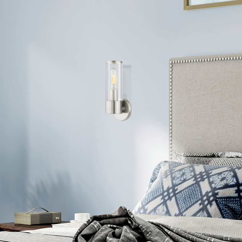 Arlando Dimmable Bath Sconce, Brushed Nickel