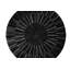 Tapis noir en cuir de vache Juwairia-1926618913
