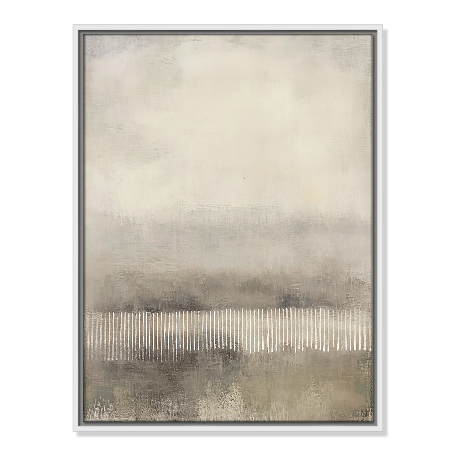 Balanced Silence I Print by Irena Orlov, 25.5" H x 19.5" W, White Floater