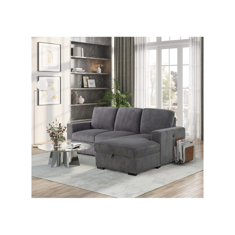 Canapé modulaire avec tiroir Melody