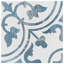 Carreau de porcelaine à motif de mur et de sol 9,75 "x 9,75" Cassis Arte
