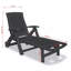 Chaise longue de patio avec dossier ajustable-1310523362