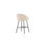 Seda Upholstered Counter Stool with Metal Frame