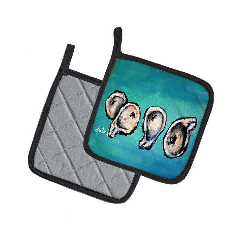 Caroline's Treasures Martin Welch New Artwork Polyester Potholder Set