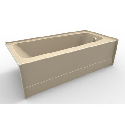 Regan 72'' L Alcove Soaking Bathtub