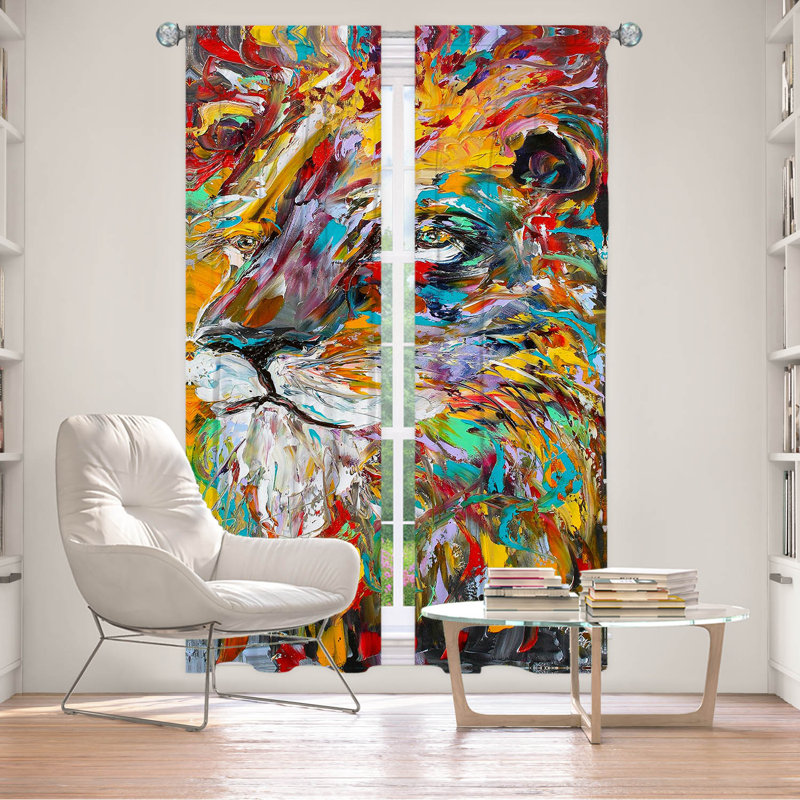 Eimer Room Darkening Curtain Pair, 20" W x 82" L