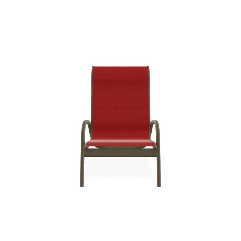 Gardenella Patio Chair, Red, Beachwood