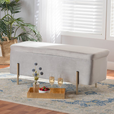 Molto Upholstered Flip Top Storage Bench by Etta Avenue