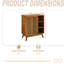Buffet avec tablette réglable-1588045779