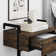 Navarro Rustic Wall Mount Nightstand with Drawer and Storage Shelf