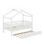 Wooden House Bed With Trundle-351713181-351713179