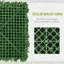 Ensemble de 12 haies artificielles 12 pièces