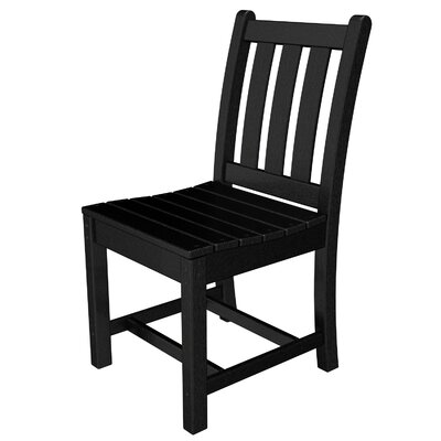 Traditional Garden Dining Side Chair -  POLYWOOD®, TGD100BL