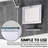 ToiletTree Products LED Fogless Shower Mirror with Shelf Makeup Mirror