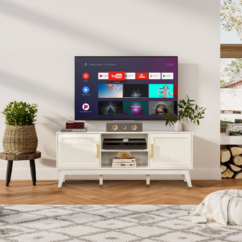 Lutz Unfinished TV Stand for TVs up to 65"